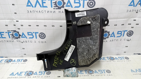 Ornamentul stâlpului față dreapta jos Jeep Patriot 11-17 negru, zgârieturi