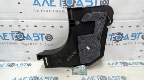 Ornamentul stâlpului față dreapta jos Jeep Patriot 11-17 negru, zgârieturi