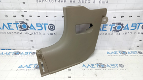 Ornamentul stâlpului față stânga jos Jeep Compass 11-16 bej, zgârietură