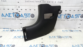 Ornamentare stâlp stânga jos față Jeep Compass 11-16 negru, zgârieturi