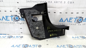 Накладка передней стойки нижняя левая Jeep Compass 11-16 черная, царапины
