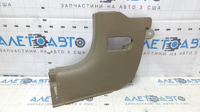 Decorație stâlp stânga jos față Jeep Compass 11-16 bej, zgârieturi