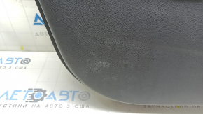 Обшивка двери карточка передняя левая Honda Insight 19-22 черная, подлокотник и накладка ткань черная, под чистку