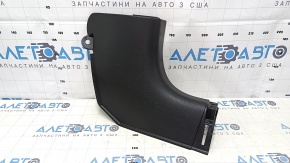 Ornamentul stâlpului față dreapta jos Jeep Compass 11-16 negru, zgârieturi