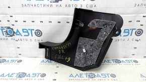 Накладка передней стойки нижняя правая Jeep Compass 11-16 черная, царапины