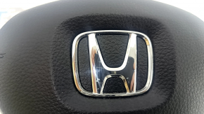 Подушка безопасности airbag в руль водительская Honda Accord 18-22 царапины, ржавый пиропатрон
