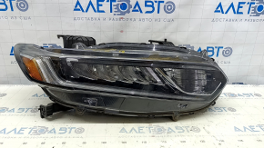 Фара передняя правая голая Honda Accord 18-22 песок