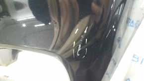 Бампер передний голый BMW X5 F15 14-18 под 2 парктроника, омыватели фар, черный, царапины, надлом крепления