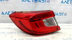 Фонарь внешний крыло левый Honda Accord 18-22 царапины