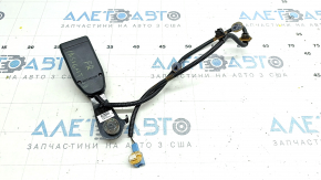 Защелка пассажирского ремня безопасности Honda Insight 19-22 черная