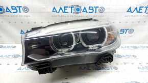 Фара передняя левая в сборе BMW X5 F15 14-18 ксенон с креплениями, песок