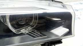 Фара передняя правая в сборе BMW X5 F15 14-18 ксенон с креплениями, песок