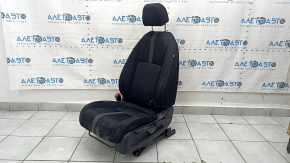 Scaun șofer Honda Civic X FC 19-21 4d fără airbag, mecanic, pânză neagră, curățabil uscat, rugină