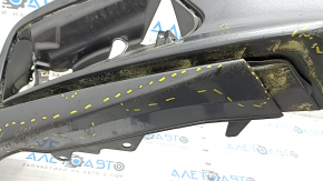 Бампер передний голый Honda Accord 18-20 без парктроников, графит, царапины, примят, тычки