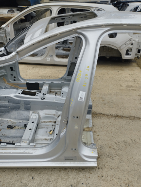 Стойка кузова центральная левая Audi A4 B8 08-16 седан, на кузове, тычка