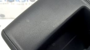 Накладка центральной консоли задняя Honda Accord 18-22 черная, 3 части, с антенной, царапины