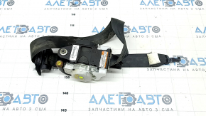 Водительский ремень безопасности Honda Accord 18-22 черный, под химчистку, ржавый пиропатрон