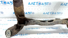 Подрамник задний Audi A4 B8 13-16 AWD ржавый, с рычагом, закис болт