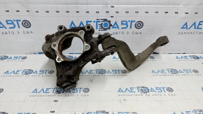Цапфа задняя левая Audi A4 B8 08-16 AWD, микротрещины С/Б, с рычагом, закис болт