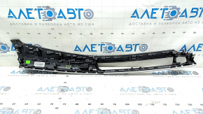 Накладка передней панели правая BMW X5 F15 14-18 под дерево, царапины