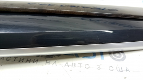 Накладка передней панели правая BMW X5 F15 14-18 под дерево, царапины