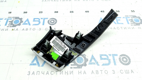 Накладка передней панели левая BMW X5 F15 14-18 под дерево, царапины