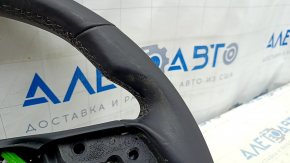 Руль голый Honda Accord 18-22 кожа черн, с задней накладкой, под химчистку, царапины