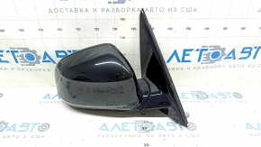 Oglinda dreapta BMW X5 F15 14-18 lucios, 5 pini, semnalizare, incalzire, auto-dimming, negru