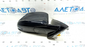 Oglinda dreapta BMW X5 F15 14-18 lucios, 5 pini, semnalizare, incalzire, auto-dimming, negru