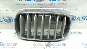 Решетка радиатора grill ноздря левая BMW X5 F15 14-18 Pure Excellence, песок