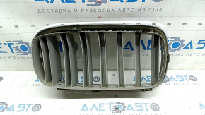 Решетка радиатора grill ноздря левая BMW X5 F15 14-18 Pure Excellence, песок
