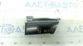 Накладка торпеды верхняя левая Honda Accord 18-22 под карбон
