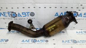 Приемная труба с катализатором Audi A4 B8 13-16 рест 2.0T