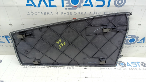 Накладка боковая центральной консоли правая задняя BMW X5 F15 14-18 ткань, черная