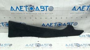 Decorație laterală pentru consola centrală, lateral dreapta, față BMW X5 F15 14-18 pânză, negru