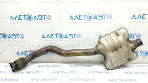 Выпускная трасса средняя часть Audi A4 B8 13-16 рест 2.0T отпилены шпильки, надорвана сетка