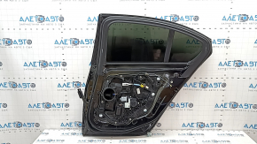 Дверь в сборе задняя правая BMW 3 G20 19-26 keyless, черный 668, в пленке черный мат, тычка