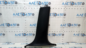 Decorație stâlp central dreapta jos BMW X5 F15 14-18 negru fără conductă de aer, zgârieturi