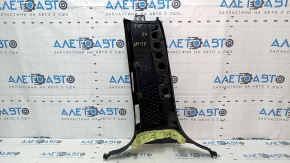 Decorație stâlp central dreapta jos BMW X5 F15 14-18 negru fără conductă de aer, zgârieturi