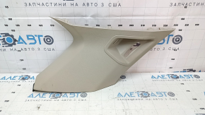Накладка задней стойки задняя левая BMW X5 F15 14-18 бежевая под 3 ряда царапины