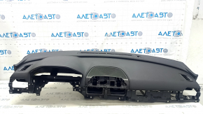 Торпедо передняя панель с AIRBAG Honda Accord 18-22 черная, ржавый пиропатрон