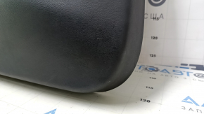 Carton pentru portiere fata stanga BMW X5 F15 14-18 negru, insertie piele maro Dakota, fara perdea, cotiera piele maro, ornamente lemn, cu maner, zgarieturi, zgarieturi, lovituri