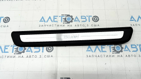 Decorație exterioară a pragului față dreapta BMW 3 G20 19- crom, inscripție BMW, zgârieturi