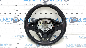 Volan gol BMW X5 F15 14-18 piele neagra incalzit, Sport, zgarieturi, abraziune, denivelare