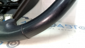 Руль голый BMW X5 F15 14-18 кожа черная с подогревом, Sport, царапины, потертость, тычка