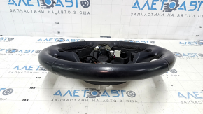 Руль голый BMW X5 F15 14-18 кожа черная с подогревом, Sport, царапины, потертость, тычка