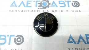 Эмблема логотип крышки багажника BMW 3 G20 19-26 затемненная
