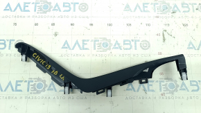 Decorație consola centrală stânga Honda Civic X FC 16-21 negru