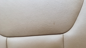 Обшивка водительского сиденья BMW 3 G20 19-21 кожа коричневая COGNAC, с подогревом, под химчистку, вмятины, потрескана кожа, контакт с водой