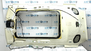 Garnitură Volvo XC90 16-22 pentru panorama, pentru al 3-lea rând, Alcantara gri, pentru curățare chimică, cute, soltar, elemente de prindere rupte